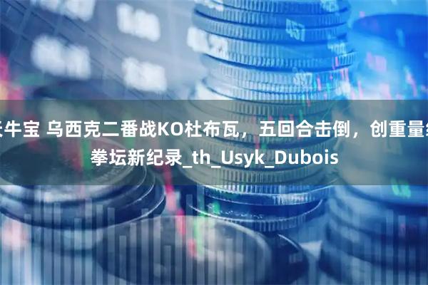 天牛宝 乌西克二番战KO杜布瓦，五回合击倒，创重量级拳坛新纪录_th_Usyk_Dubois