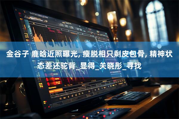 金谷子 鹿晗近照曝光, 瘦脱相只剩皮包骨, 精神状态差还驼背_显得_关晓彤_寻找