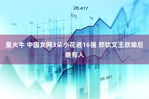 星火牛 中国女网3朵小花进16强 郑钦文王欣瑜后继有人